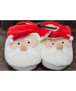 Uutvmp Christmas Cartoon Santa Plush Sherpa Slippers Size L/XL - $10.00