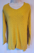 Eileen Fisher S yellow top linen cotton - $29.99