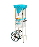 Snow Cone Cart, 48-Inch, Makes 48 Icy Treats, Vintage Snow Machine Inclu... - £182.24 GBP