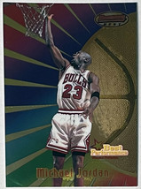 Michael Jordan 1997-98 Bowman&#39;s Best Performance Foil Card #96 (Chicago Bulls/HO - £27.22 GBP