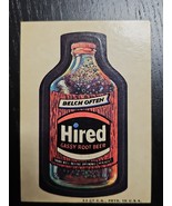 Topps Wacky Packages 3rd Series 1973 Hired Gassy Root Beer Vintage Die C... - $18.94 CAD