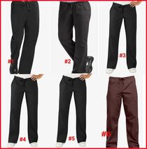 LYNDIA'S SCRUB PANTS SM AND  XS SOLID POCKETS BLACK WOMEN / MEN - $9.99
