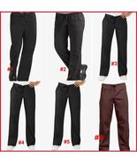 LYNDIA'S SCRUB PANTS SM AND  XS SOLID POCKETS BLACK WOMEN / MEN - $9.99