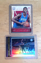 Joel Embiid 76ers LOT (2) 2014 ROOKIE Hoops Faces of the Future RC/ Action FOIL - £25.60 GBP