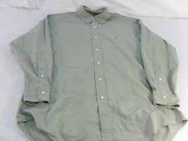 Ralph Lauren Dress Shirt small defects Broken cuff button/ writing by ta... - $9.53