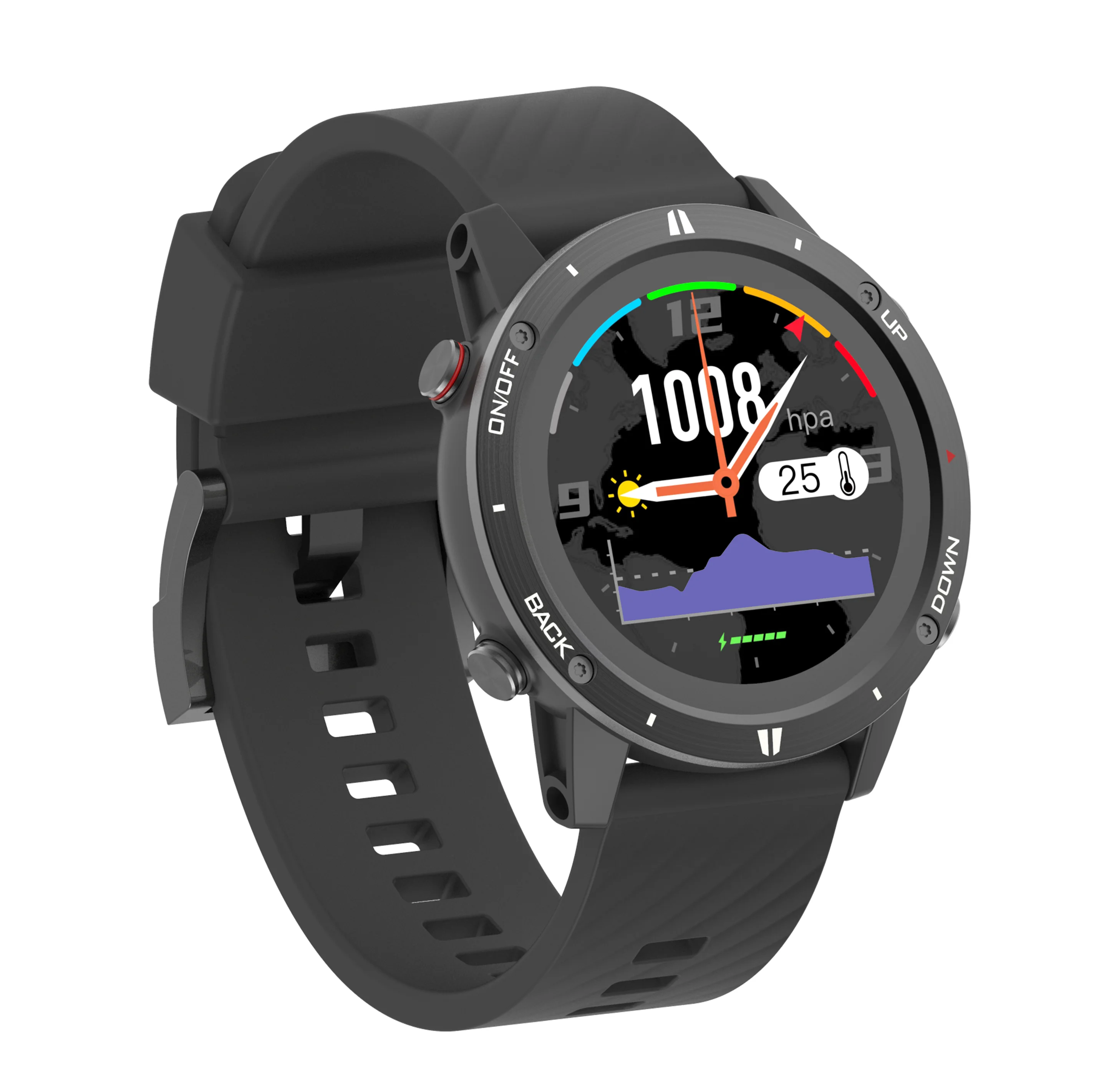 G5 relojes inteligentes devices sport 1.28 inch TFT clear resolution fas... - $123.13