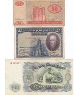 Spanien, Aserbaidschan, Russland, Menge Von 3, Selten Different Banknote... - $12.80