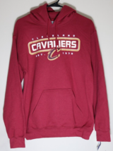 NBA Cleveland Cavaliers Men&#39;s Fadeaway Red Jumper Hooded Sweatshirt - Small NWT - £19.05 GBP