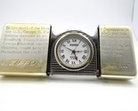 Zippo Time Tank Pocket Clock Watch doesn&#39;t work 1995 Rare - $84.00