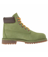 Timberland 6 Inch Premium Big Kids Boot Size 1.5 Colors Green Orange &amp; B... - $111.89 CAD