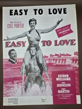 &quot;Easy to Love&quot; by Cole Porter- MGM Musical Motion Picture-1936-VTG Sheet Music - $8.41