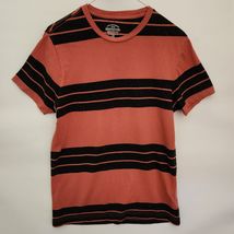 Men's size small red black striped Roebuck shirt   - $7.99