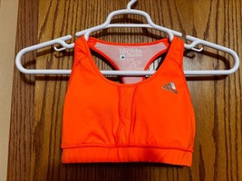 Adidas TechFit ClimaCool Sports Bra size small orange - $20.00