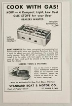 1949 Print Ad Compact LP Gas Marine Stoves Standard Boat St Louis,MO - £7.30 GBP