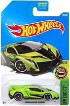 Hot Wheels 2017 HW Exotics Lamborghini Veneno 165/365, Neon Green - £19.16 GBP
