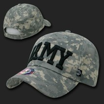 Army Acu Digital 3-D Embroidered Military Hat Cap - £28.05 GBP