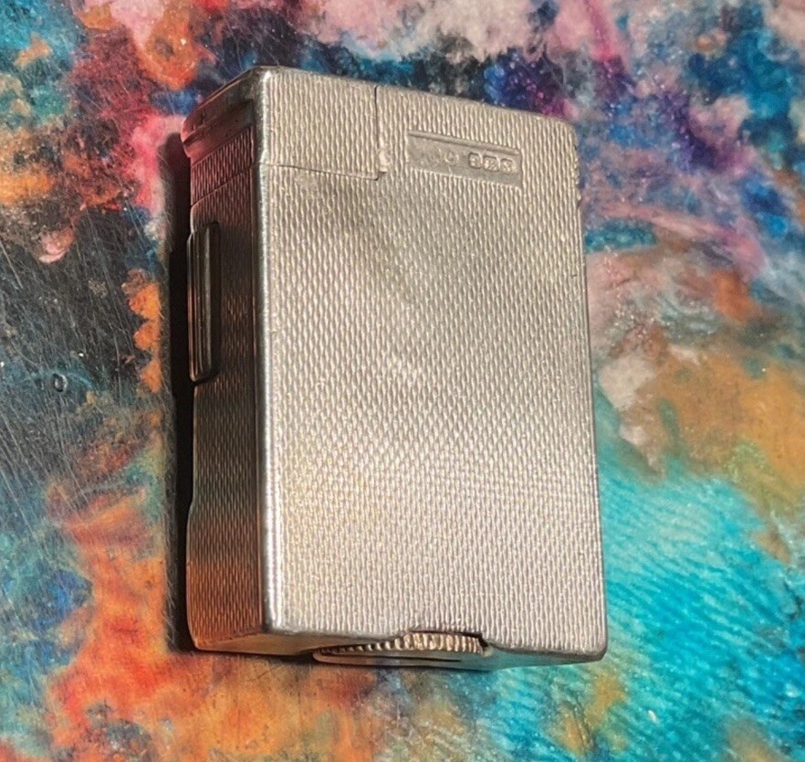 1946 Sterling Silver Bach & Cooper Lighter Hallmarked RARE Fully Functional Item image 14