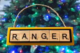 Ranger Military Army Marines Airforce TAPS Christmas Ornament Scrabble T... - $9.89