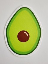 Simple Avocado With Pit Half Open Multicolor Sticker Decal Awesome Embellishment - £1.76 GBP