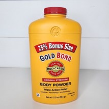 Gold Bond Original Strength Medicated Body Powder WITH TALC 12.5oz USED - $30.00