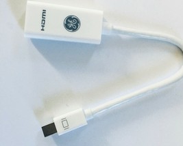 MINI DISPLAY PORT TO HDMI ADAPTER -WHITE - GE - $4.50