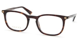 NEW GUCCI GG 0122O 002 Havana EYEGLASSES FRAME 50-21-145mm B38 Italy - £119.48 GBP