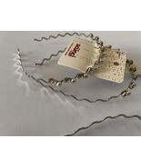 SCUNCI Silver Pearl Jewel Headbands For Hair Lot Of 3 Beautiful New! Pag... - $15.18