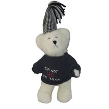 Boyds Collection Razz Bearies I&#39;m Not 50 I&#39;m 49.99 50th Birthday Bear 2004 10” - $10.24