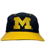 Vintage 90&#39;s University Of Michigan Wolverines The Game Hat Snapback VTG... - £8.21 GBP