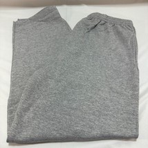 Hanes Sweatpants Athleisure Womens Large Light Gray Open Leg - £8.01 GBP