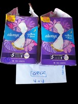 Always Radiant Flexfoam Pads for Women Size 5 Light Absorbency 2-Pack (1... - $294.38 MXN