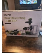Slow Masticating Juicer Slow Juicer Cold Press Juicer Masticating Juicer... - $88.11