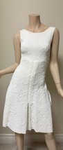 New Chanel Dress White Fitted Robe Size 36 - £1,564.87 GBP