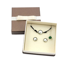 Bichon Frise. Jewelry with box for people who love dogs. Earrings and bracelet.  - £21.57 GBP