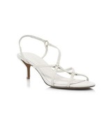 NEW 3.1 PHILLIP LIM Louise Leather Slingback Strappy Sandals, Ivory (Siz... - £70.78 GBP
