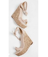 Alexandre BIRMAN Clarita Wedge Sandals 42 Nude ! Sale - £101.71 GBP