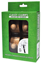 Classy Clamps Small Wooden Quilt Hangers Light - £29.06 GBP