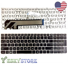 New Us Black Keyboard For Hp Probook 4530S 4535S 4730S 638179-001 Silver Frame - £22.11 GBP