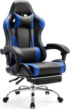 Sweetcrispy Video Game Desk Chair - Ergonomic Computer With Footrest And... - $112.99