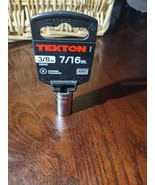 Tekton 3/8 In. 7/16 In Socket-Brand New-SHIPS N 24 HOURS - £11.59 GBP
