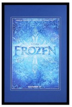 Frozen Disney Framed 11x17 Repro Poster Display Idina Menzel Kristen Bell B - £38.87 GBP