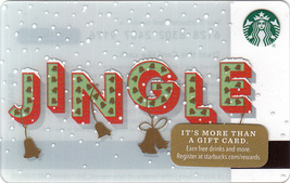 Starbucks 2016 Jingle Collectible Gift Card New No Value - £2.35 GBP