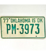 1977 United States Oklahoma Pushmataha County Passenger License Plate PM... - $20.31 CAD