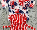 Baby Girls 2Pcs 4th of July Outfits Sleeveless Tank Tops Ruffles Shorts ... - $28.49