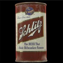 Schlitz Beer Can Light Beer Advertising Metal  Sign 8x12in Vintage Mancave - $24.74