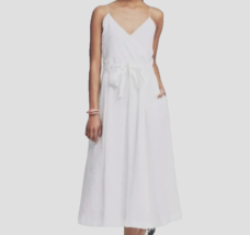 Banana Republic Strappy  Linen -Cotton Lining White Dress Size - £84.85 GBP