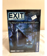 Exit Return To The Abandoned Cabin Kosmos Escape Room Card Game - £16.64 GBP