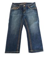 Seven 7 Stone Wash Stretch Cropped Jeans Women's Size 16 - $33.24