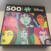 New Disney Villains 500 Piece Puzzle - $10.40