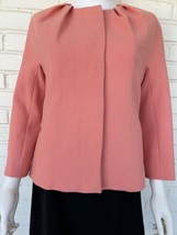 Vintage ESCADA Dress With Matching Jacket Pink Black Colorblock Size 36 ... - £88.94 GBP